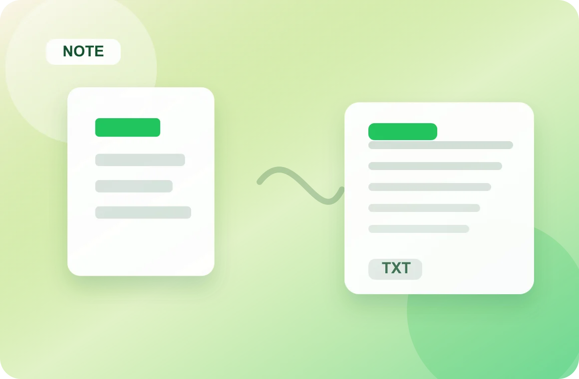 AI Lecture Note Taker converts media into a clean text document
