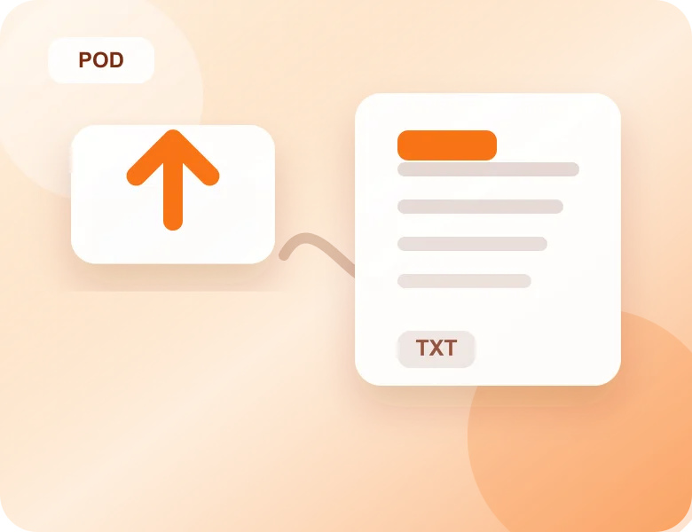 Upload source media for Podcast to Transcript
