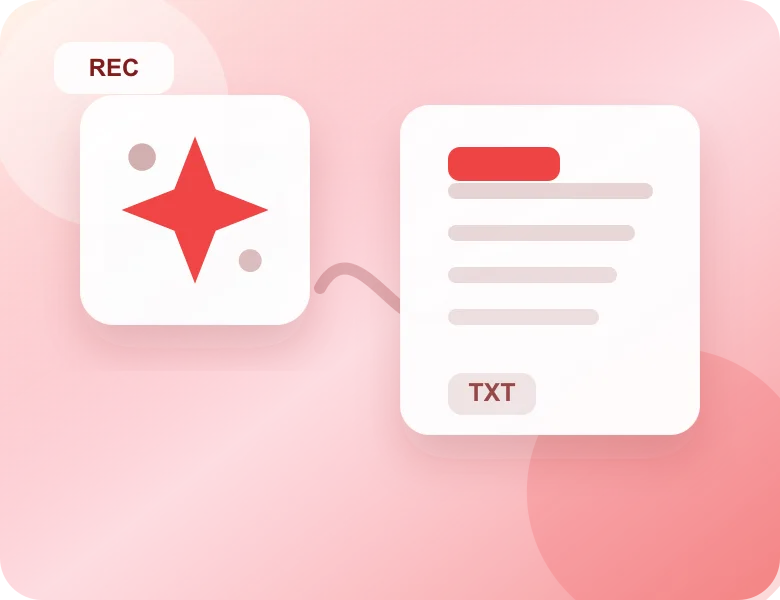 AI processes media with AI Voice to Text Generator