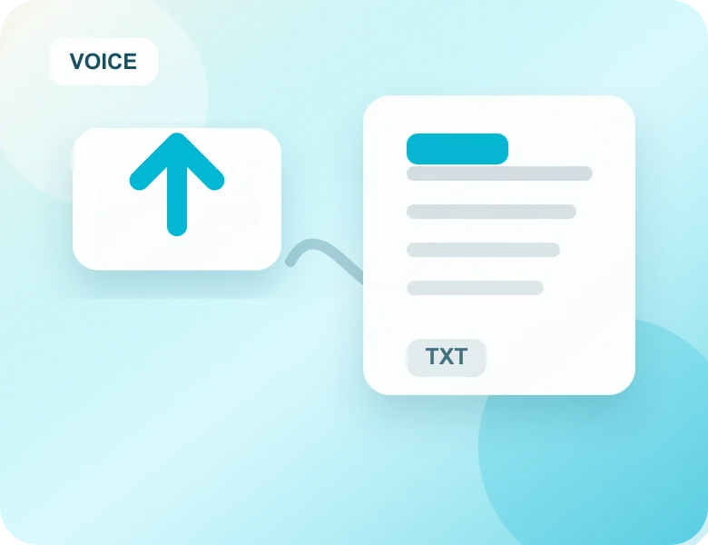 Upload source media for Speech to Text AI